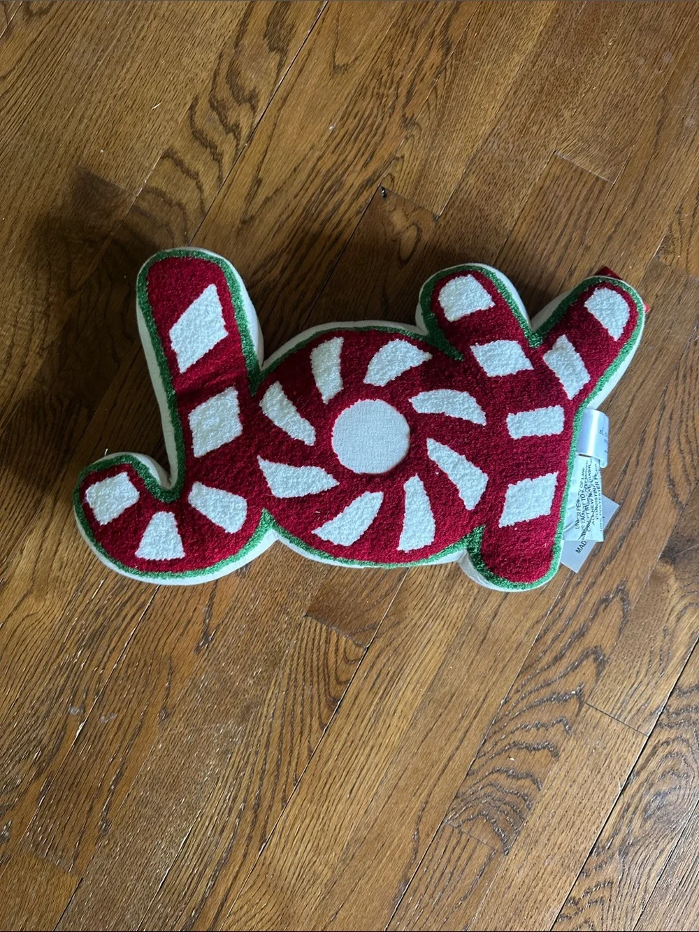 NWT! Christmas Holiday Joy Pillow!